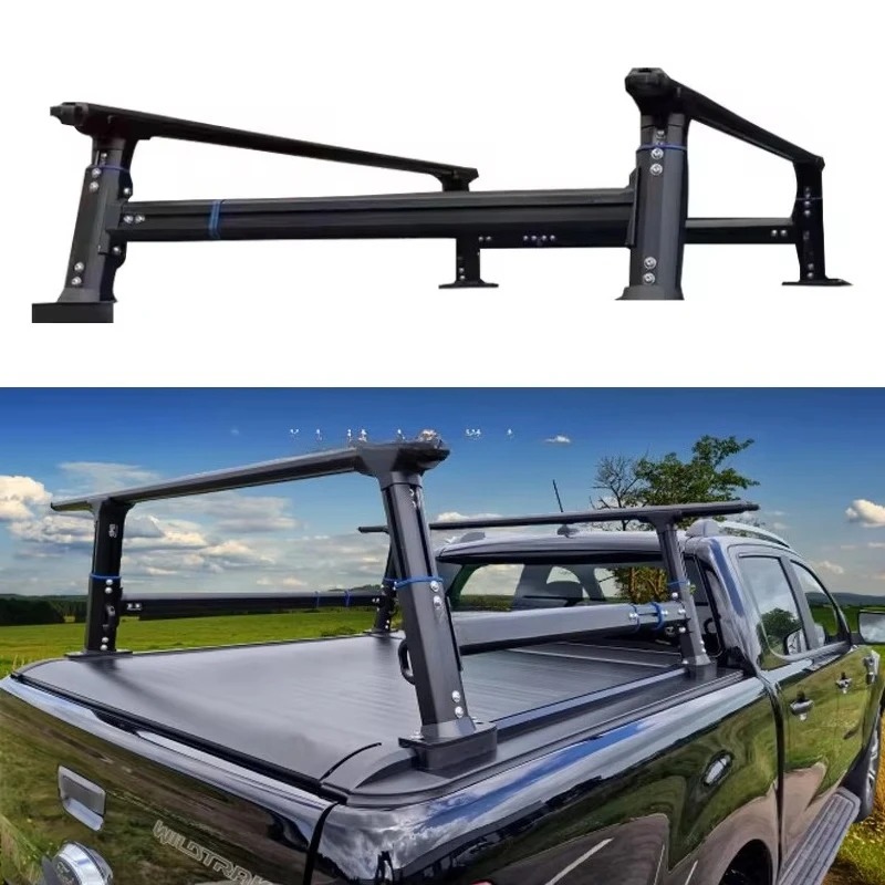 PX1 PX2 PX3 2012-2022 Amarok Hilux Navara Load Bed Cargo Rack for Roller Shutter Tonneau Cover